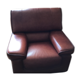 Fauteuil cuir Roche et Bobois
