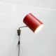 German minimalist wall lamp from the mid-century by Hala, 1960s.