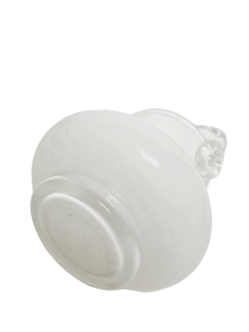 Glass basket from HSG Tarnowiec, Poland, 1970s