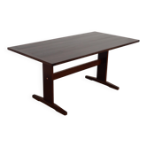 Table en chêne, design danois, années 1970, fabriquée par Farstrup Møbler.
