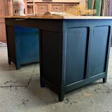 Old American style office in solid oak