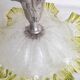 Glass bowl and Art Nouveau regulator