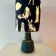 Lampe de table sans fil West German Pottery, années 1950