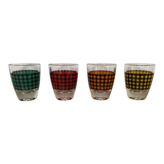 Set of 4 shot glasses