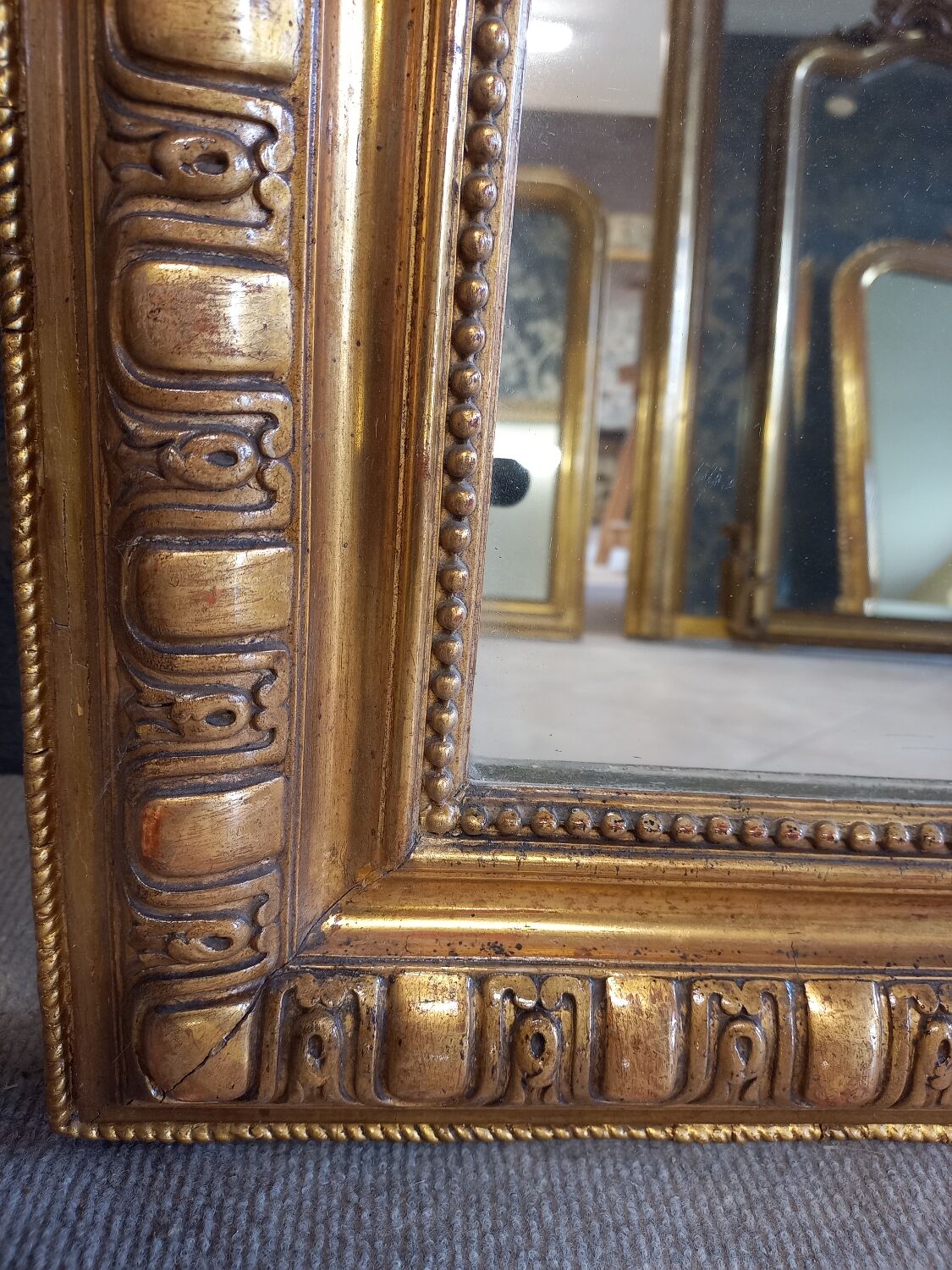 Miroir époque Louis Philippe 108x77cm