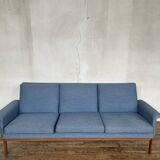 Scandinavian sofa model Jupiter 218 in teak fabrics of vintage origin