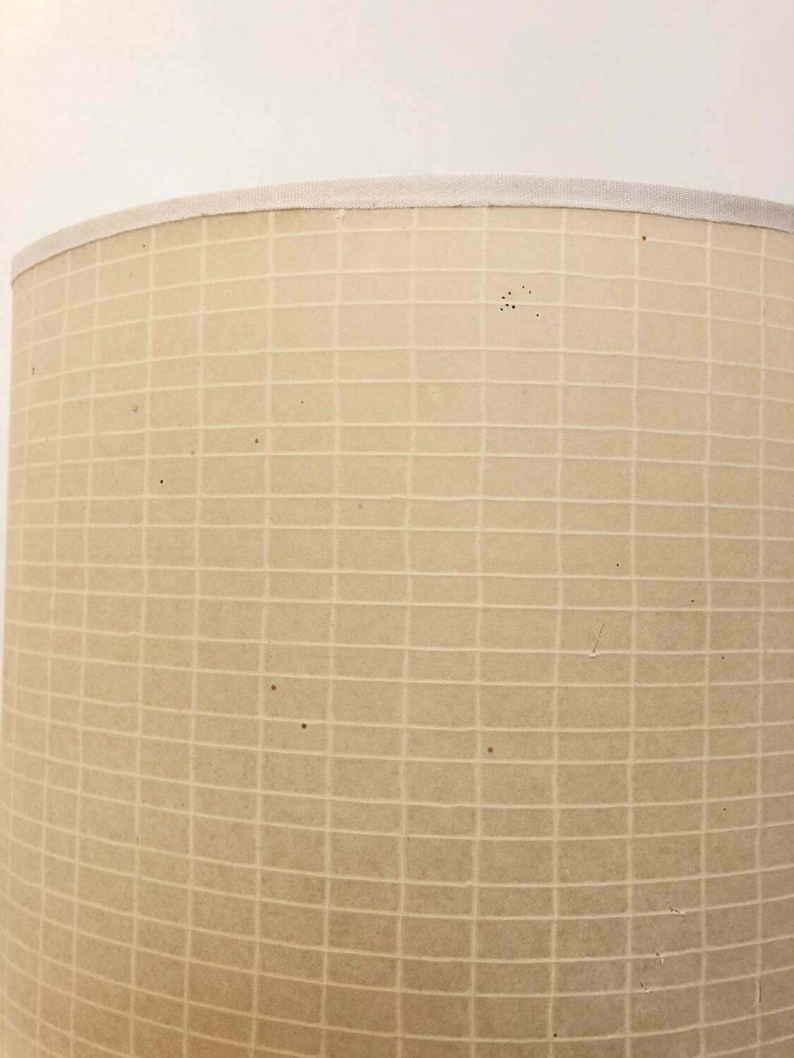 Japanese leather lamp, 1970