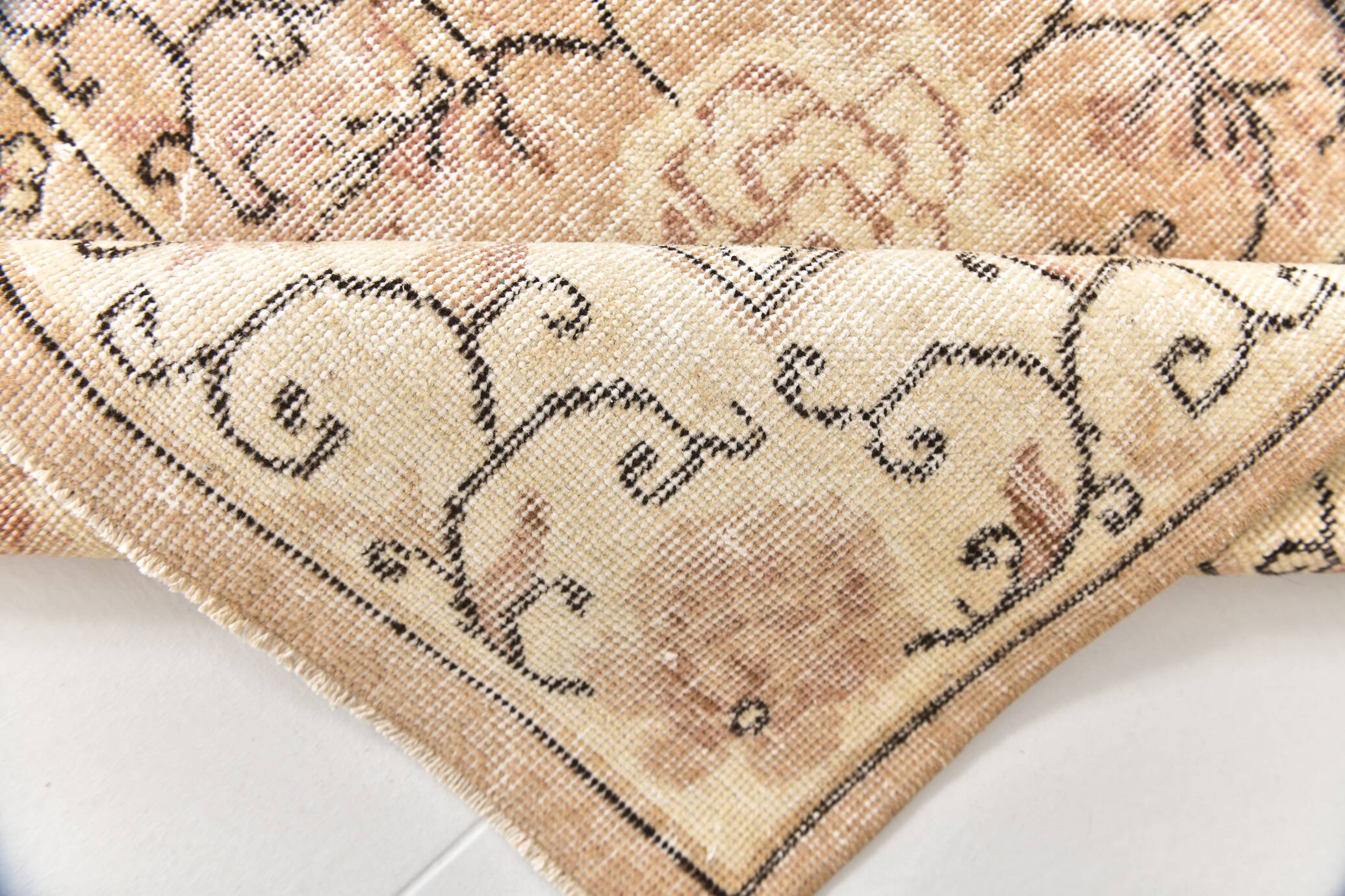 Tapis vintage floral turc