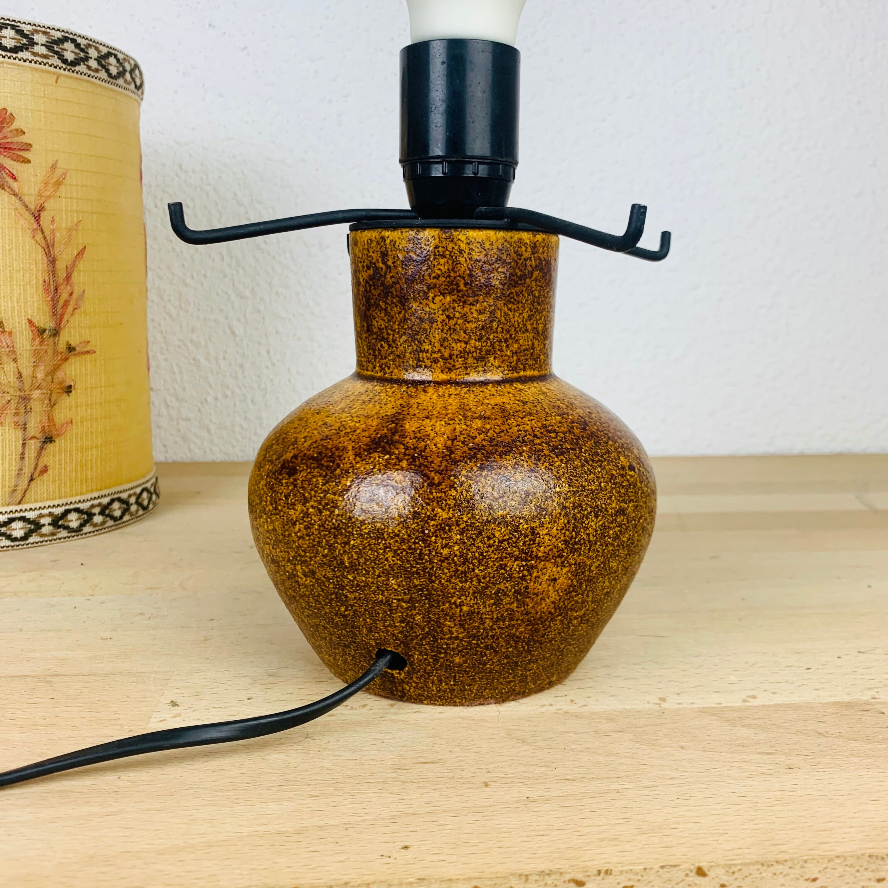 Ceramic lamp Accolay stoneware 60s