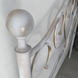 Brass headboard