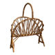 Rattan magazine holder