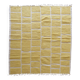 Tapis jaune contemporain