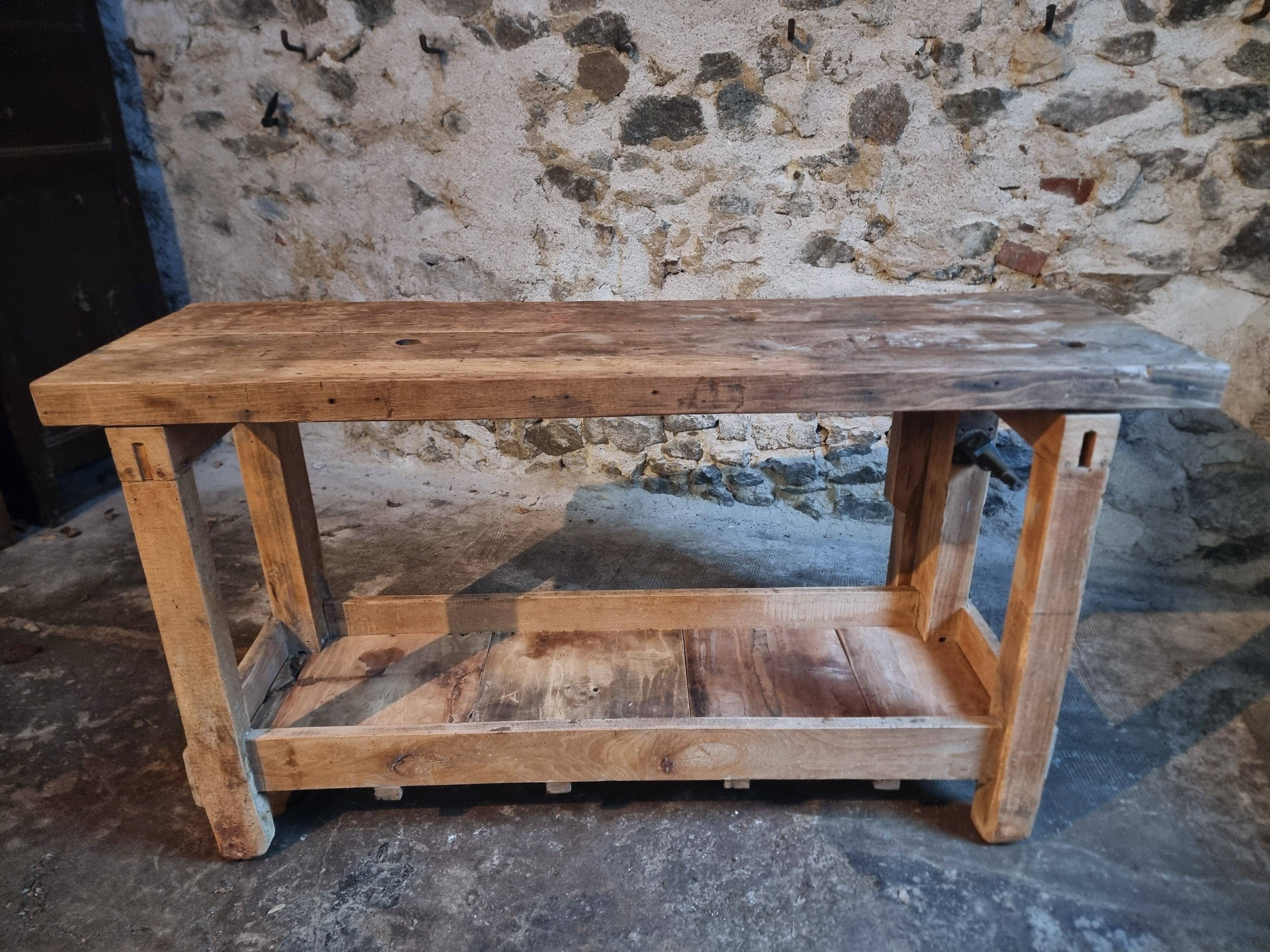 Antique oak sideboard – France 1920s–1930s – 150 cm