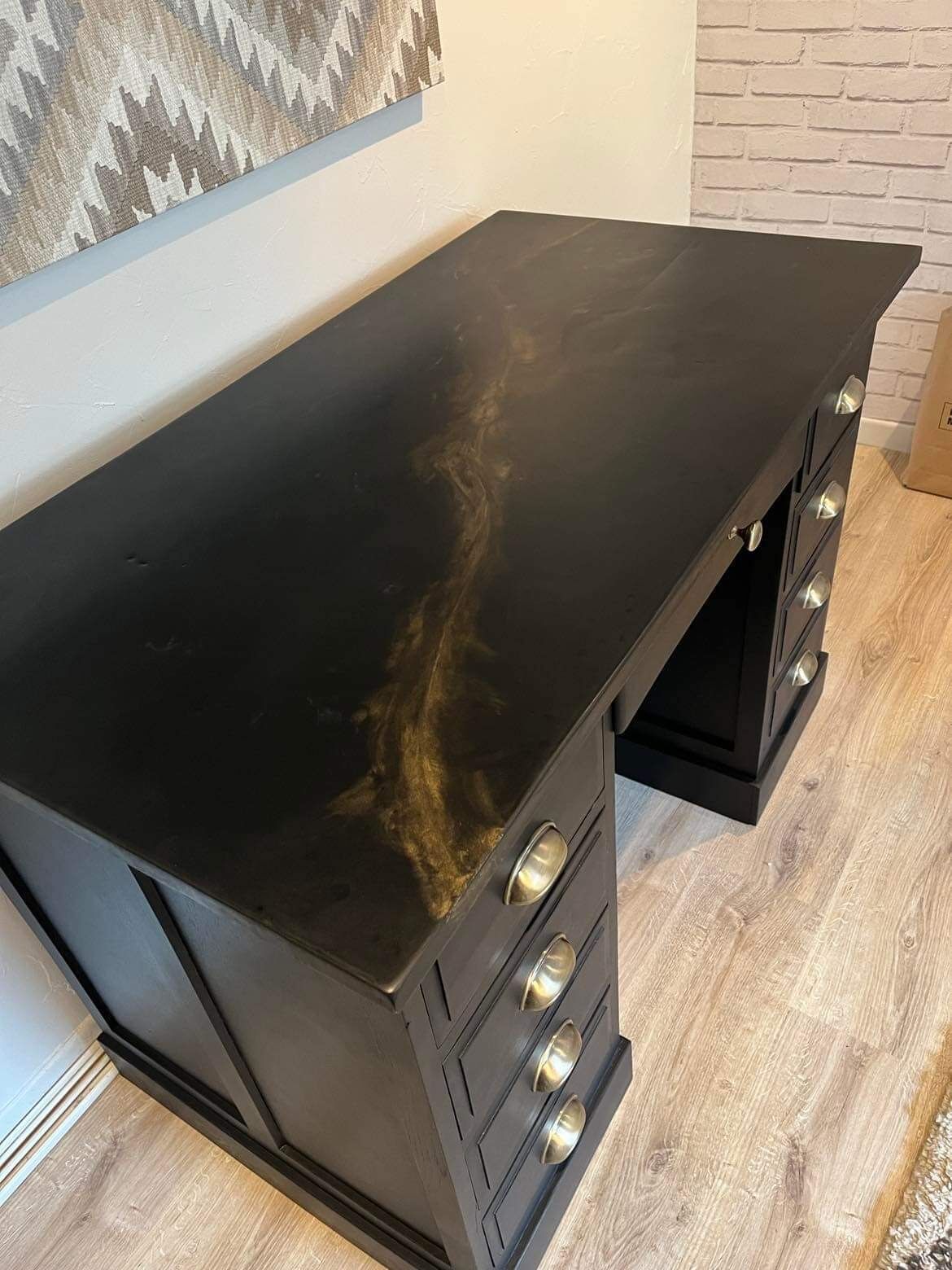 American desk and matching armchair