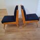 Paire de fauteuils designer Lejkowski Leśniewski, années 1960, Pologne