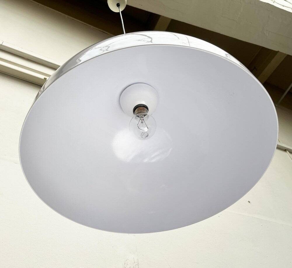 Sonorous Suspension Metal Mid-Century by Vico Magistretti for Oluce, 1970s