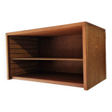 Scandinavian style teak wall or table shelf