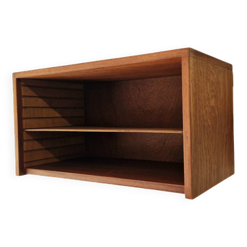 Wall shelf or freestanding teak in Scandinavian style