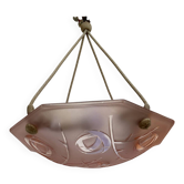Art Deco rose pendant by Degué