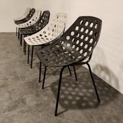 Vintage coquillage chairs by Pierre Guariche for Meurop, 1960