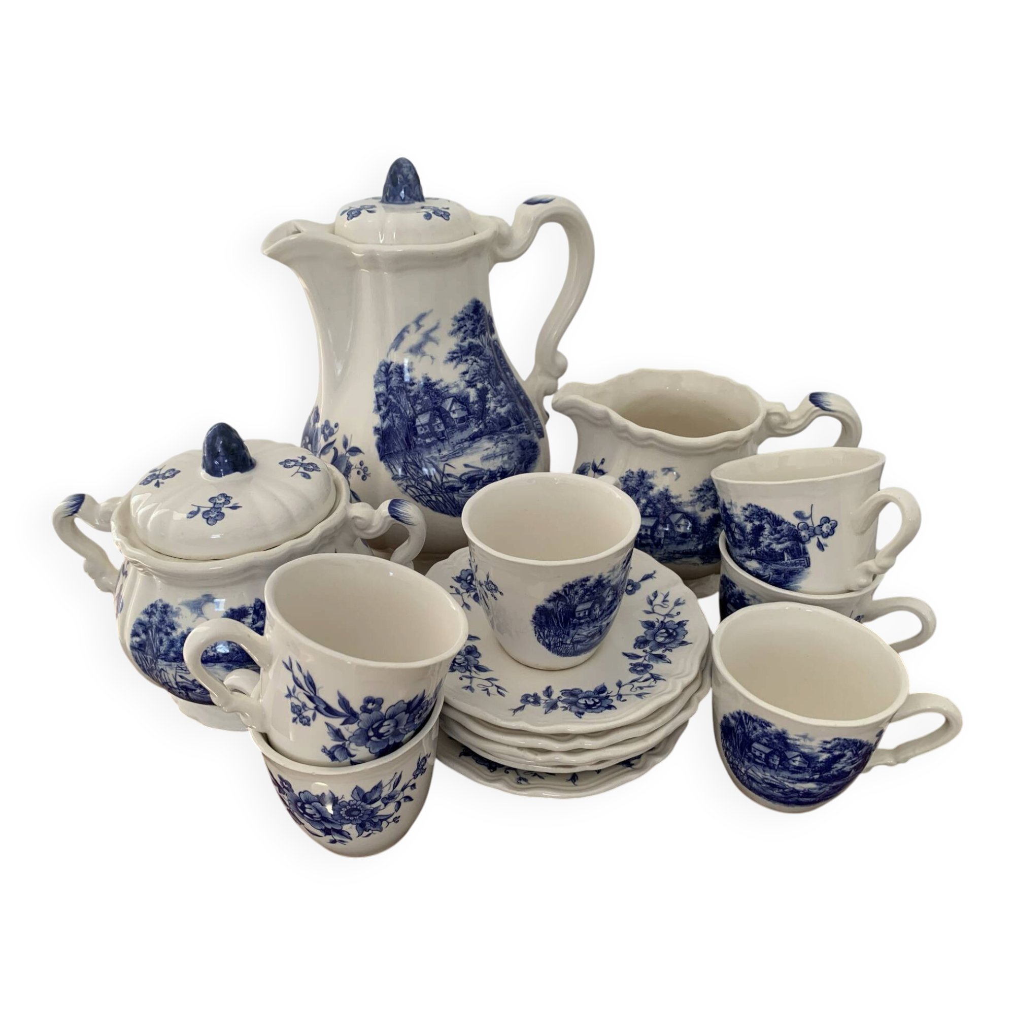 Coffee and tea service Sarreguemines