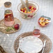 Lot de 6 assiettes creuses « Tomates d’été »