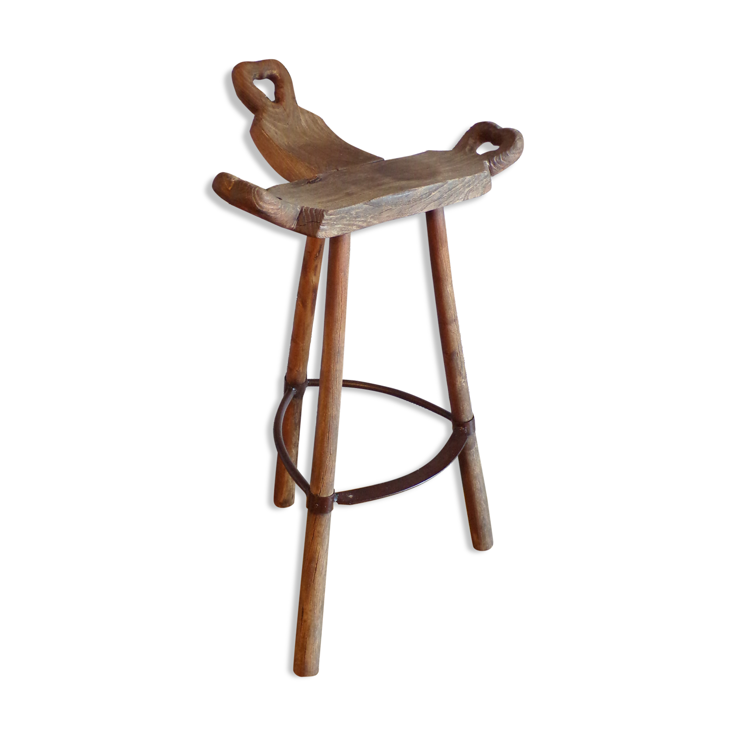 Old Spanish bar stool
