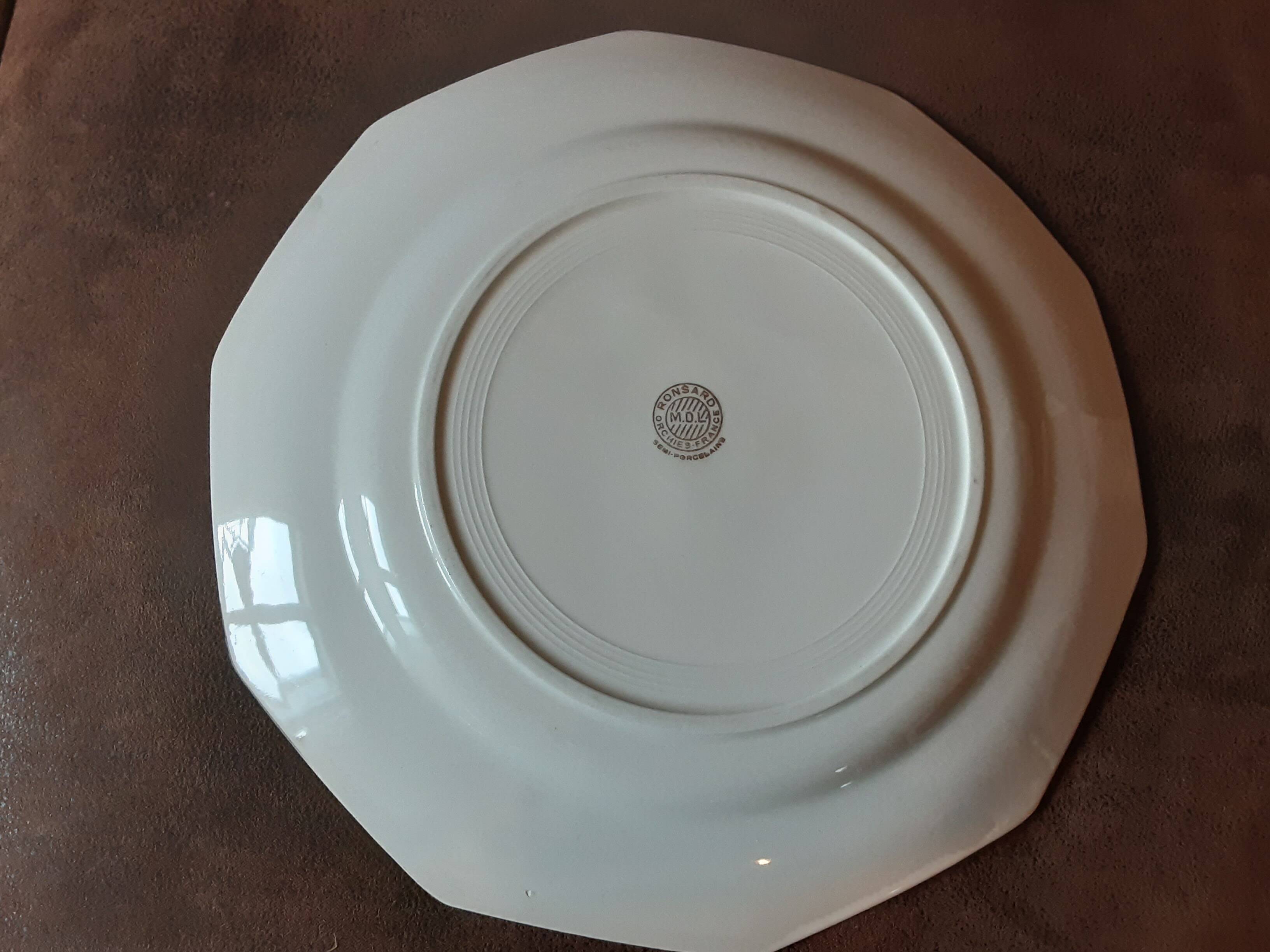 MDL RONSARD ORCHIES dish
