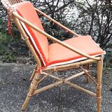 Rattan armchair