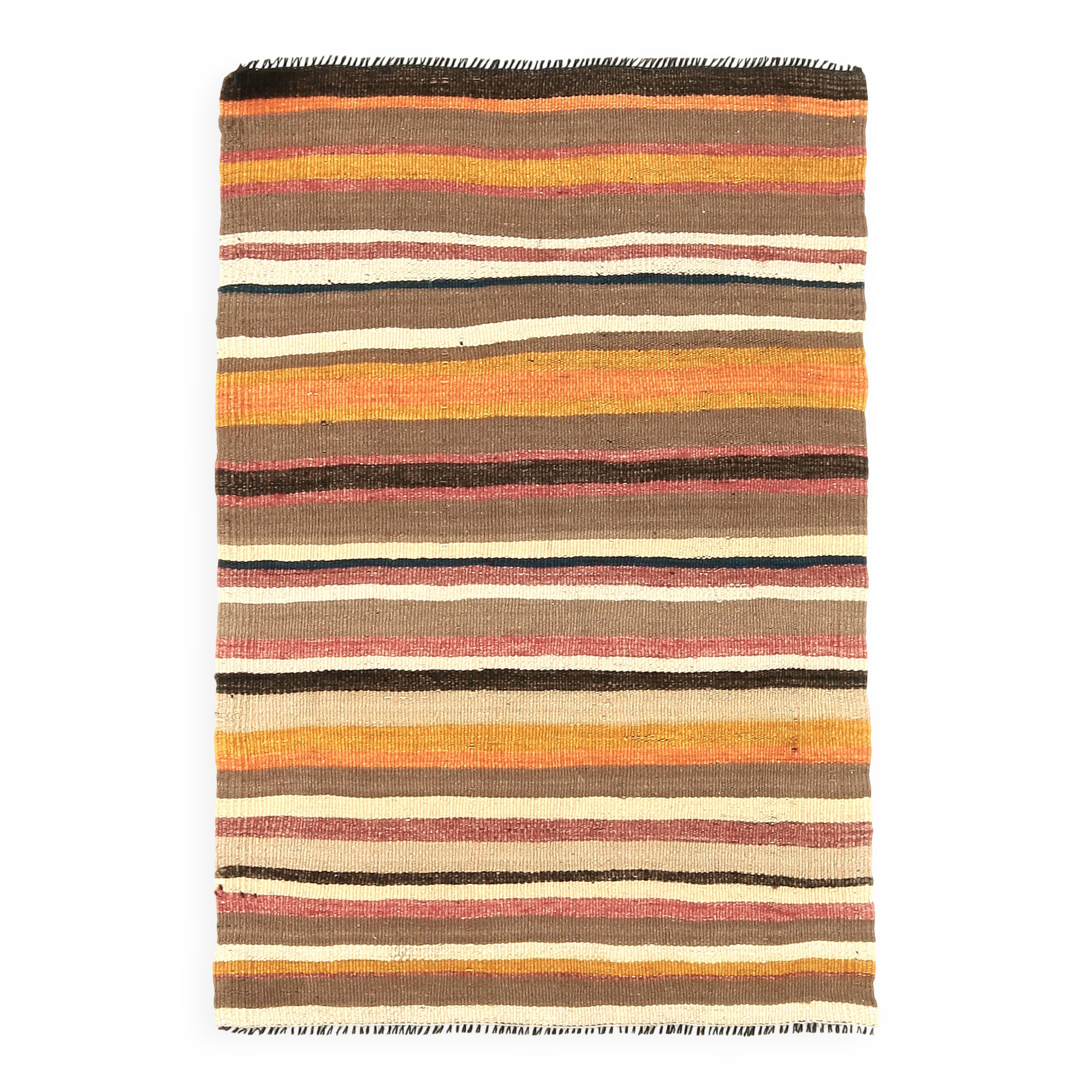 2x3 Multicolor Small Size Anatolian Kilim Rug, 66x95