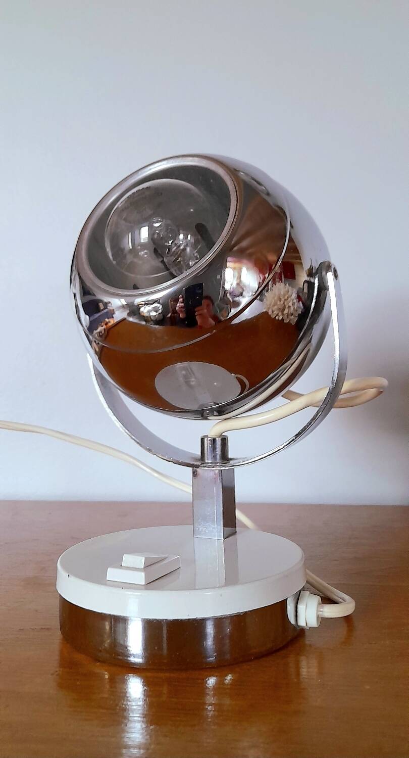 Lampe à poser,space age  eye Ball 70s