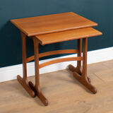 Retro Teak 1960s G Plan Fresco Nest Of Two Coffee Tables Side Tables