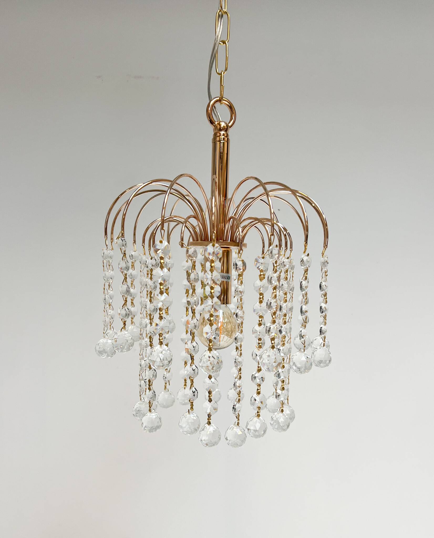 Italian cristal chandelier by Swarovski, after 2000