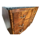 Commode galbée Art Déco en noyer
