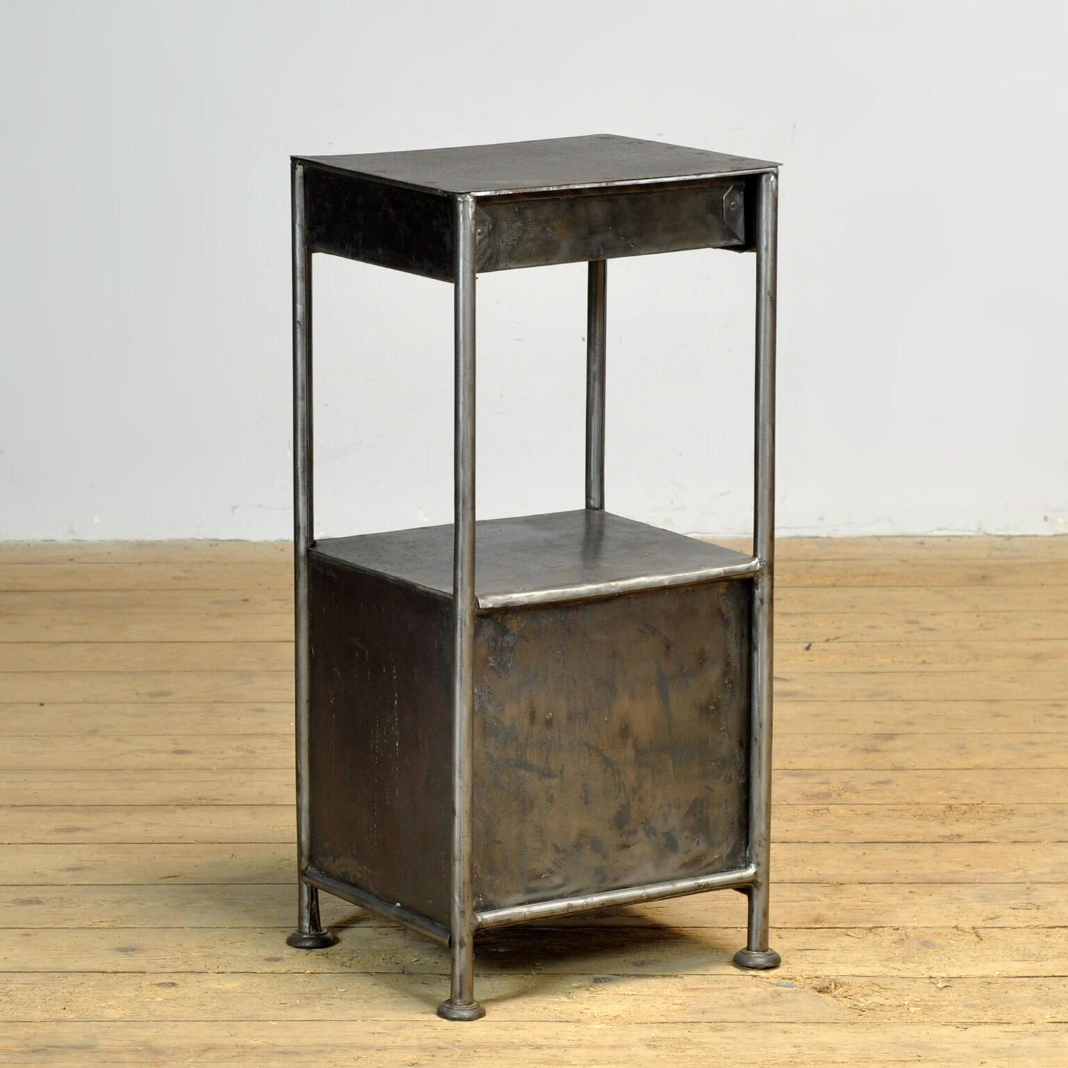 Iron Nightstand, circa 1920