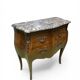 Curved jump commode in Louis XV style