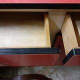 Red formica furniture