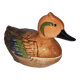 Duck Teal Terrine in Faience – Michel Caugant – Vintage