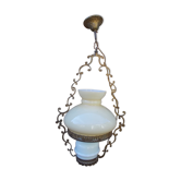 Suspension in white opaline