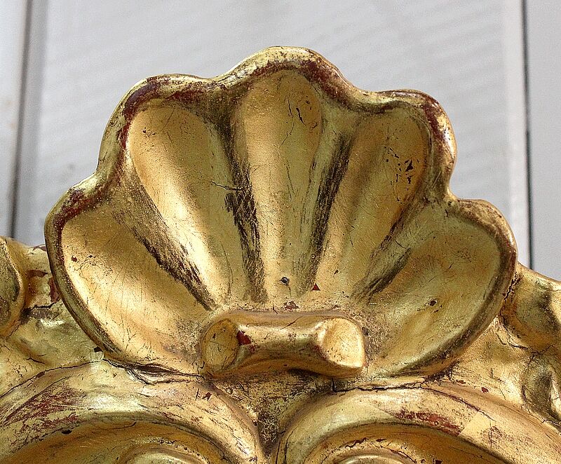 Miroir en bois doré, style Louis XV – début XXe