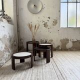 Nido 780 G stackable coffee tables. Frattini for Cassina