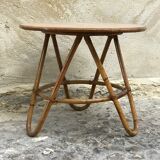 Rattan table 1950