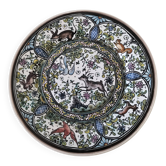 Plate São Pedro Conimbriga Portugal signed Sousa