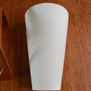 Applique murale Louis Kalff NX 41 opaline teck