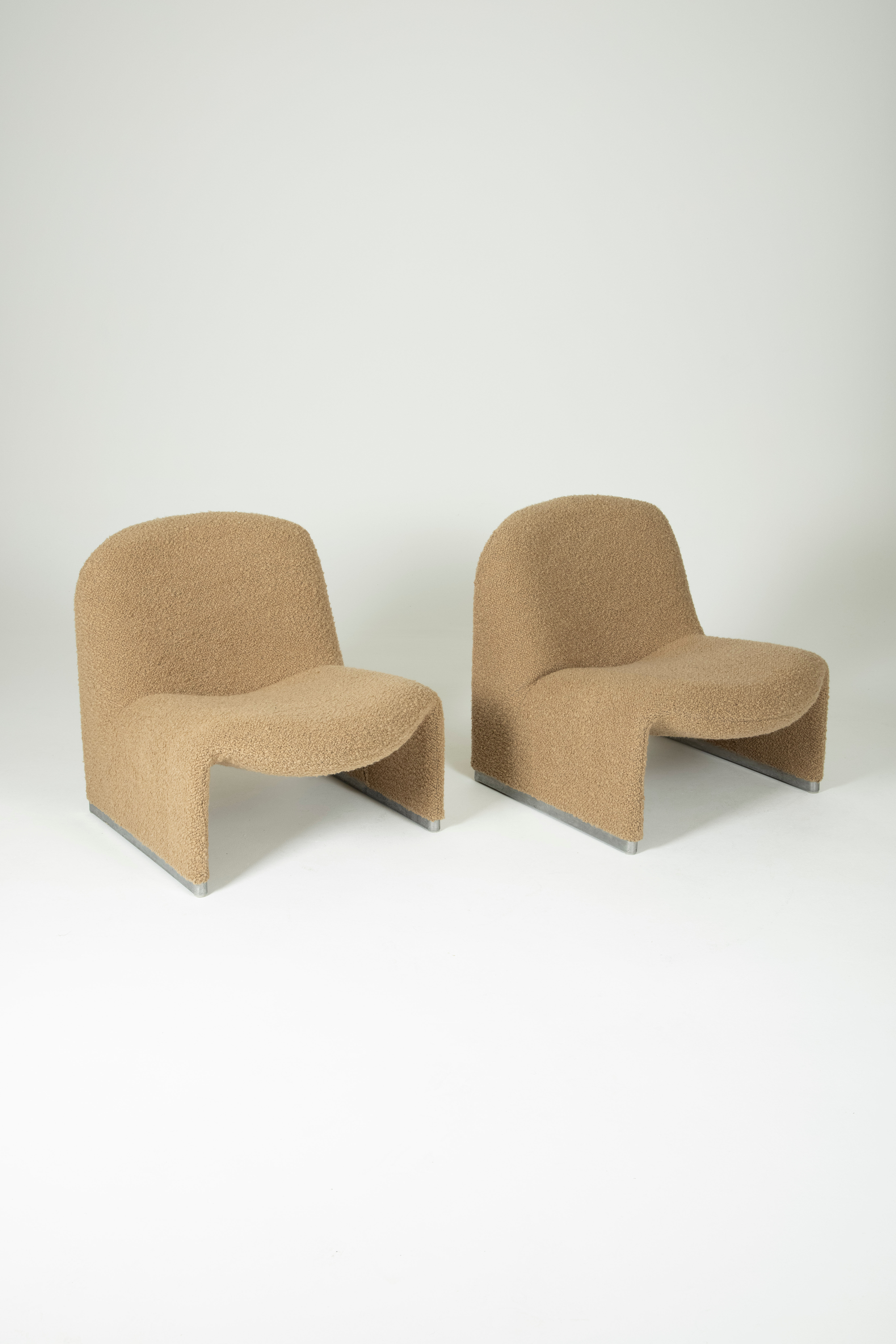 Pair of Alky armchairs by Giancarlo Piretti for Artifort 1970s