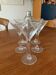 Shaker and five cocktail glasses