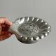 Silver-plated butter dish