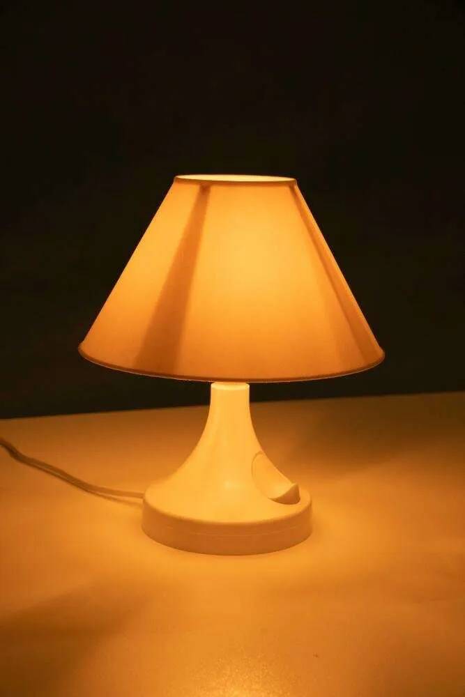 Space Age table lamp from the 60s/70s, vintage ambient lamp.