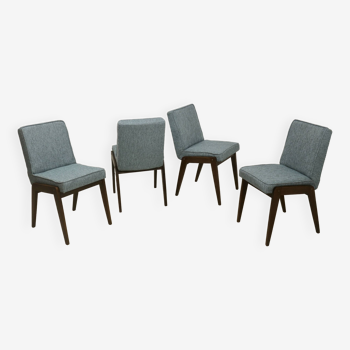 Set of 4 chairs Scandinavian chair 200-125 VAR from the 70s by Józef Chierowski.