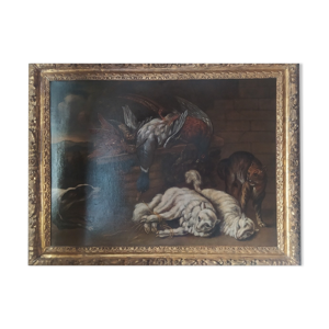 Huile sur toile de nicassius